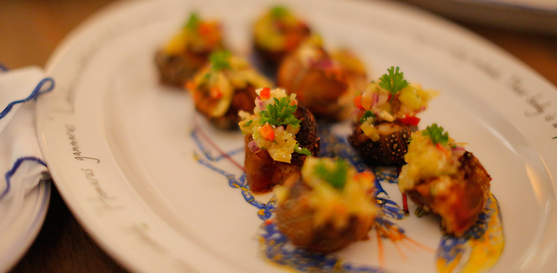 Fresh Caught seafoods served at Cerulean Villa, Anguilla    