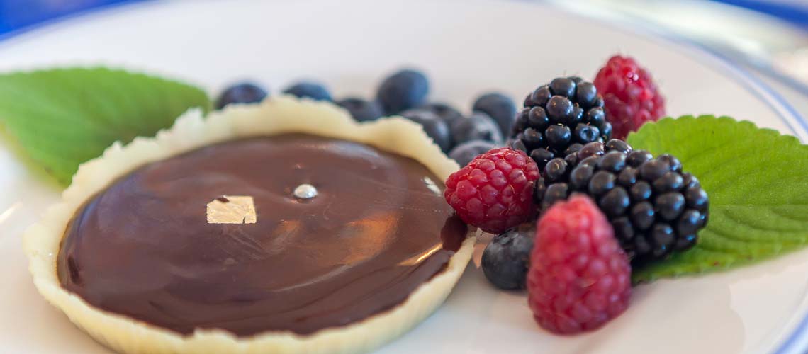 Desserts at Cerulean Villa   